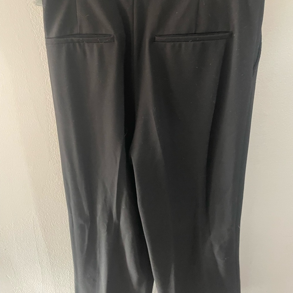 Zara black work trousers